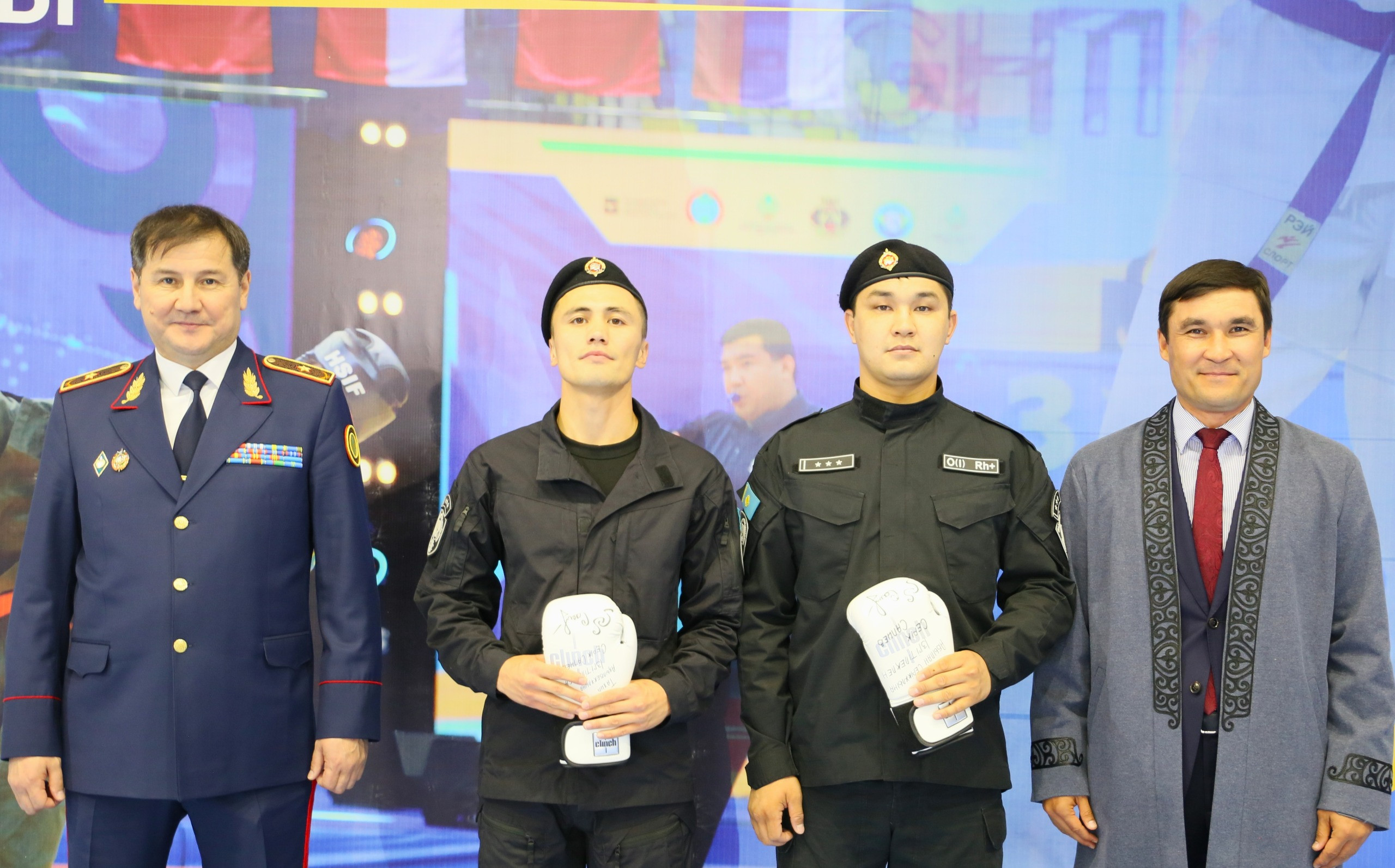 Ақтөбеде қоян-қолтық ұрыстан полиция чемпионаты өтті